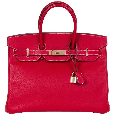 hermes birkin 35 rouge casaque|Hermes Birkin 35cm.